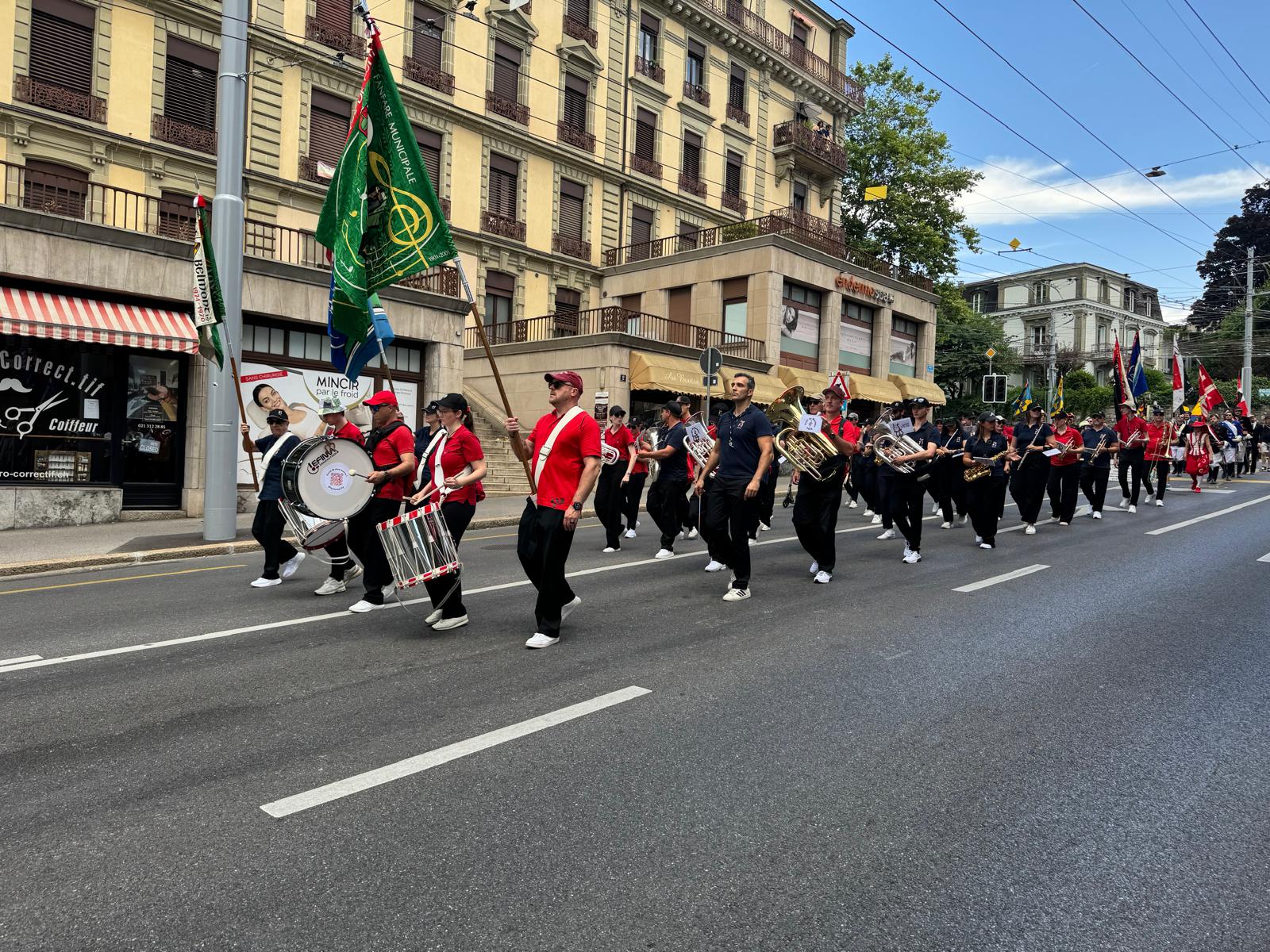 cortège de la FFG