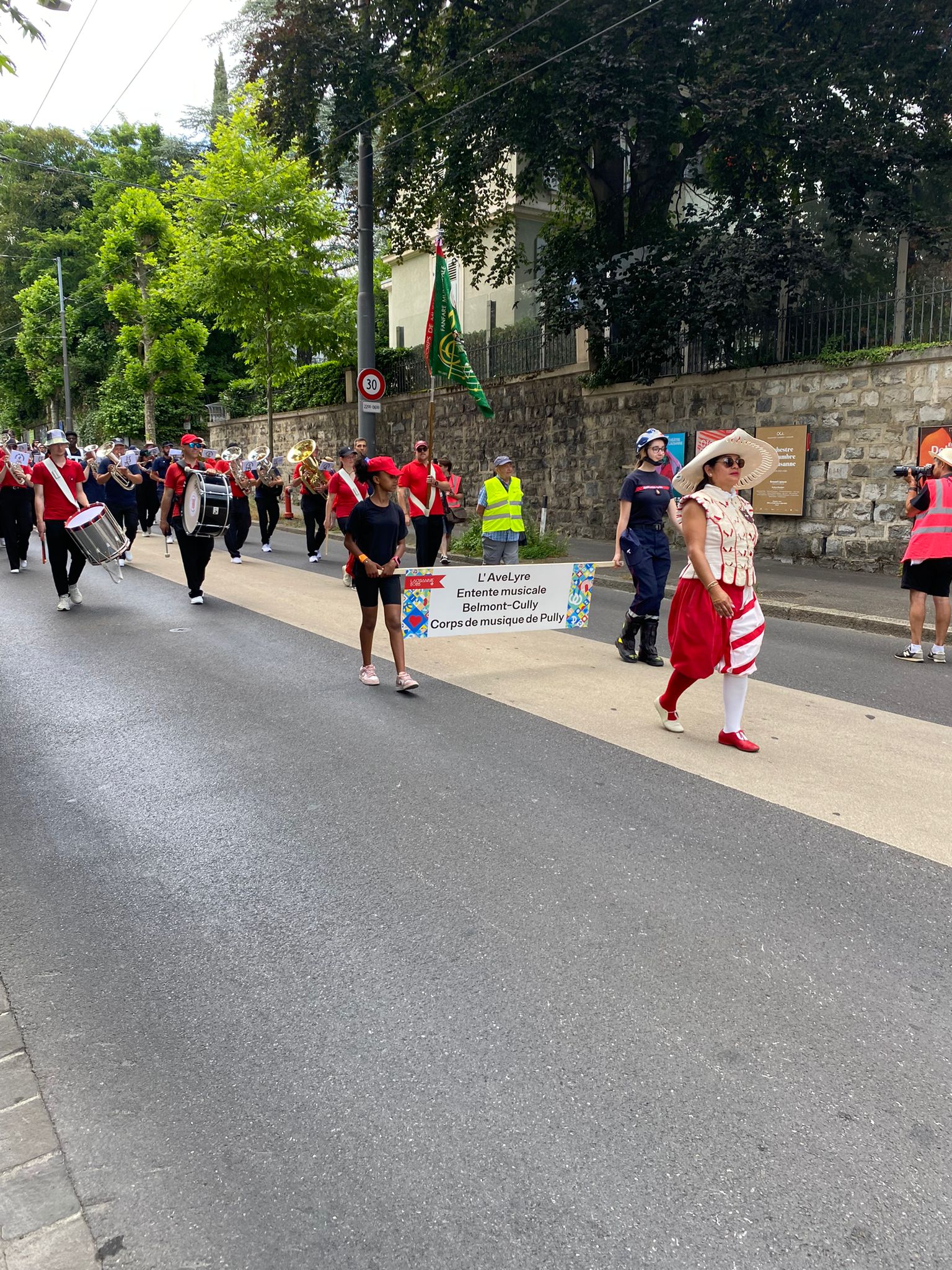 cortège de la FFG